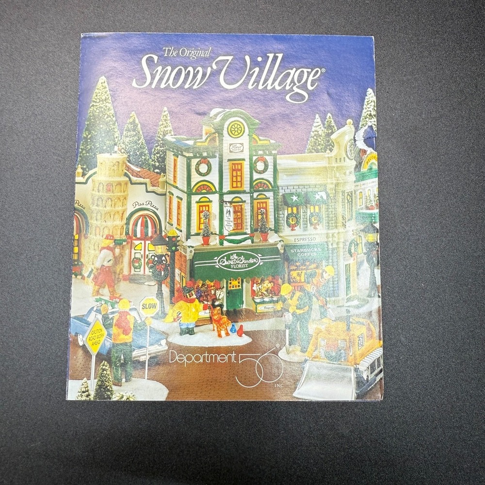 VTG 1990s Department 56 The Original Snow Village Collection Catalog‎